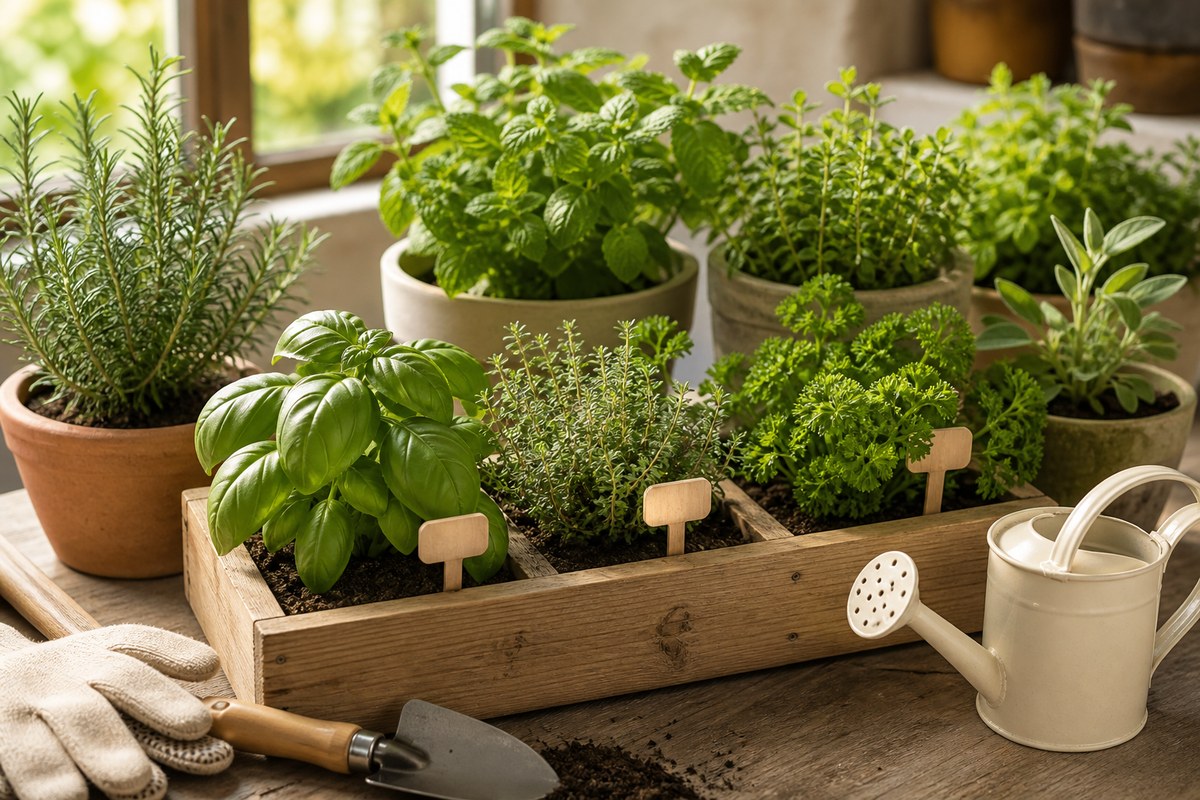 Beginner Herb Garden Setup: A Simple Plan for Fresh Herbs at Home